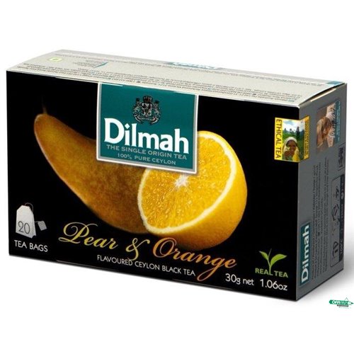 Herbata DILMAH AROMAT GRUSZKA&POMARA 20t*1,5g