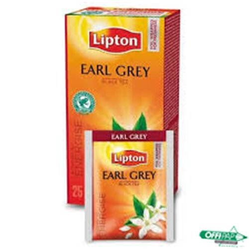 Herbata LIPTON EARL GREY CLASSIC 25k.fol