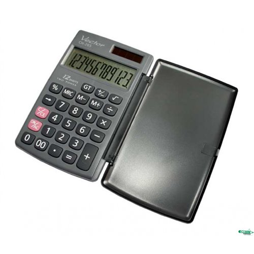 Kalkulator VECTOR CH-265 kiesz 12 poz.