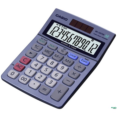 Kalkulator CASIO MS-120TER-S 12p