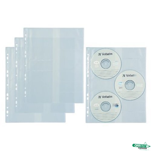 Koszulki_A4 na 3 CD-R BIURFOL (10szt) ET-19