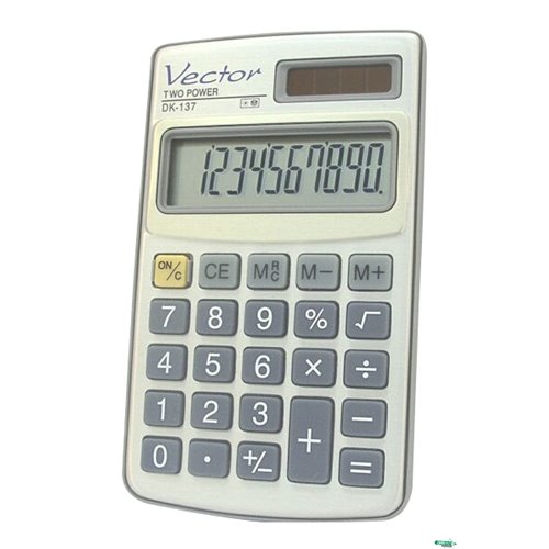 Kalkulator VECTOR DK-137 kiesz 10p