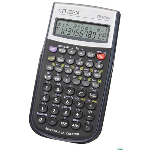 Casio Fx-570Es Plus 2 kalkulator naukowy z 417 funkcjami, czarny