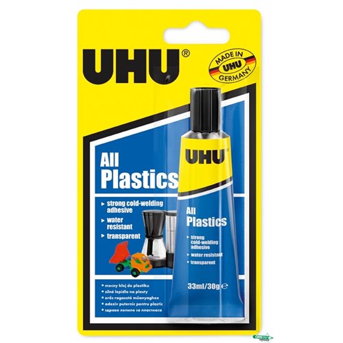 Klej UHU do plastików All Plastics 30g, U 37595 BK
