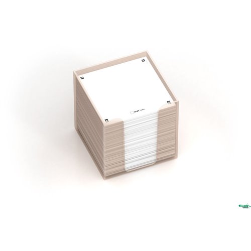 Karteczki  spot notes w pojemniku 90x90 mm, 800 kartek, białe, OXFORD 400096788