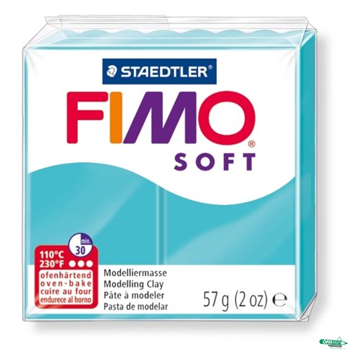 FIMO soft, masa termoutwardzalna, 57 g,_turkusowy, Staedtler S 8020-39