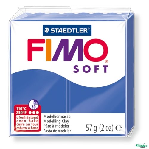 FIMOsoft, masa termoutwardzalna 56g, niebiesk S 8020-33