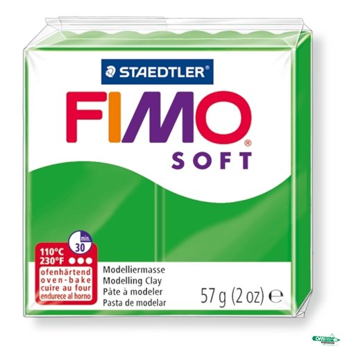 FIMO soft, masa termoutwardzalna, 57 g,_zielony, Staedtler S 8020-53