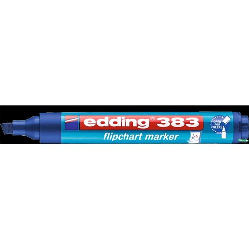 Marker flipchart ścięty 1-5mm niebieski EDDING 383/003/N