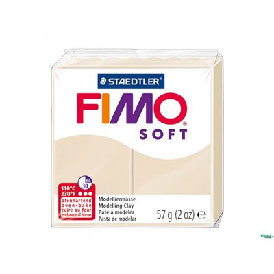 FIMO soft, masa termoutwardzalna, 57 g,_piaskowy, Staedtler S 8020-70