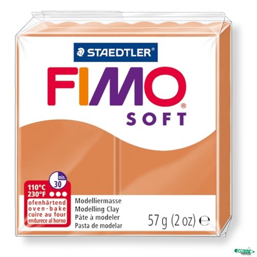 FIMO soft, masa termoutwardzalna, 57 g,_koniakowy, Staedtler S 8020-76