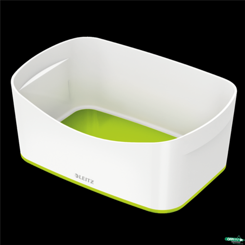 MyBox Pojemnik bez pokrywki, biało-zielony 52571054