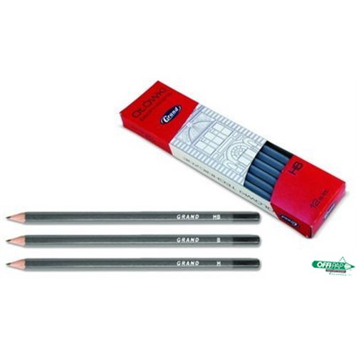 Ołówek techniczny, 2B, 12 szt. GRAND 160-1346