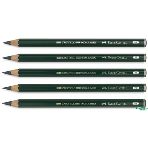 Ołówek CASTELL 9000 3B    (12) 119003