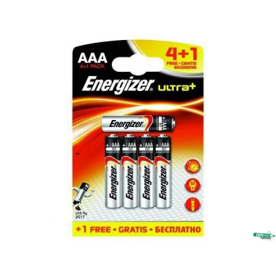 Bateria alkaliczna ENERGIZER ULTRA PLUS LR03 AAA (4+1szt)