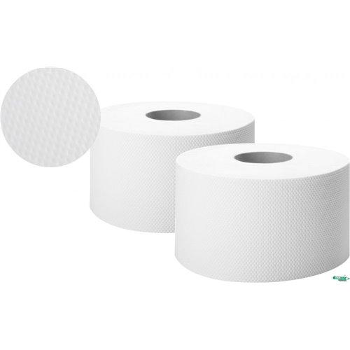Papier toaletowy biały 130m 2 warstwy celuloza JUMBO ELLIS COMFORT