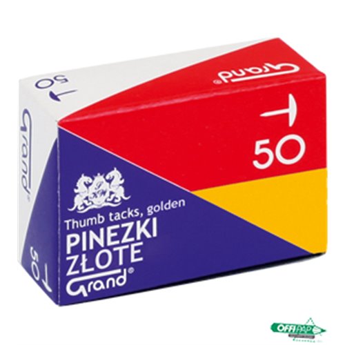 Pinezka złota G50 (10) GRAND 110-1377