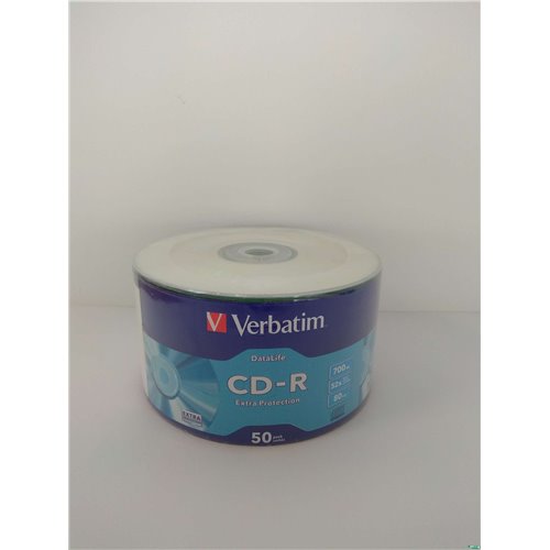 Płyta CD-R VERBATIM (50) Extra Protection 700MB x52  43787