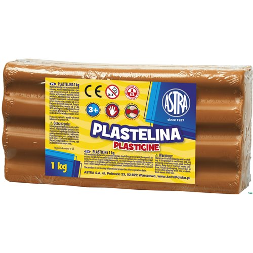 Plastelina Astra 1 kg terakota, 303111021