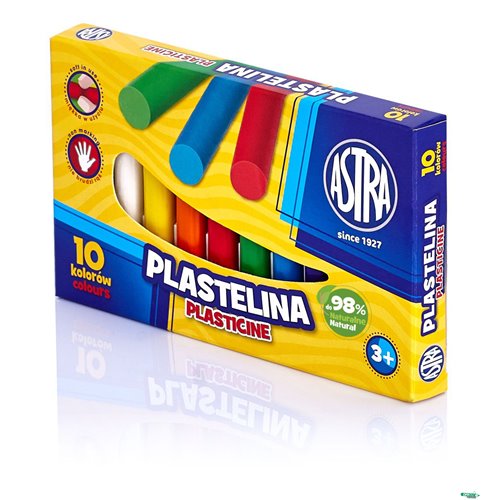 Plastelina Astra 10 kolorów, 83812902