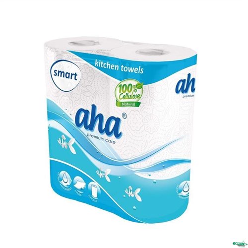 Ręcznik AHA  biały SMART (2)