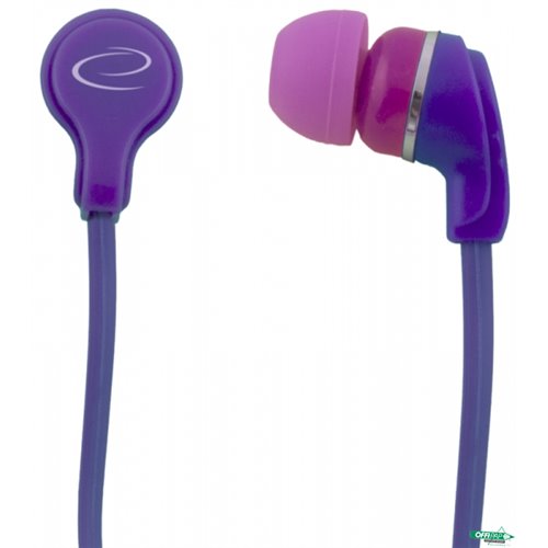 Słuchawki douszne neon fiolet EH147V ESPERANZA