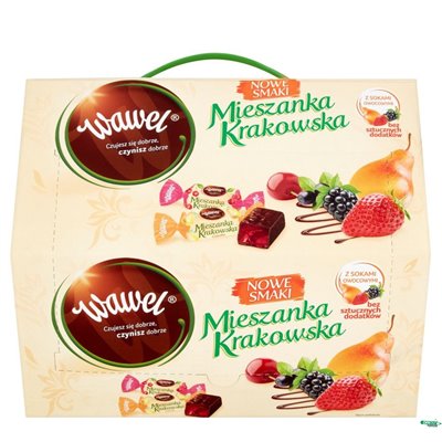 Cukierki WAWEL MIESZANKA KRAKOWSKA Nowe Smaki galaretki w czekoladzie 2,8kg