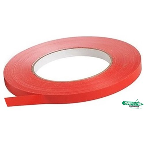 Taśma samoprzylepna czerwona SMART PVC 9mm x 66y