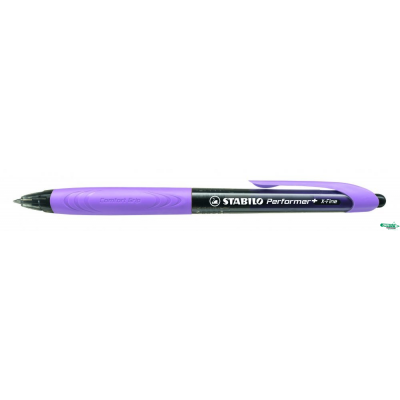 Długopis STABILO Performer(-plus-) 0.35mm czarny/fioletowy 328/3-46-3